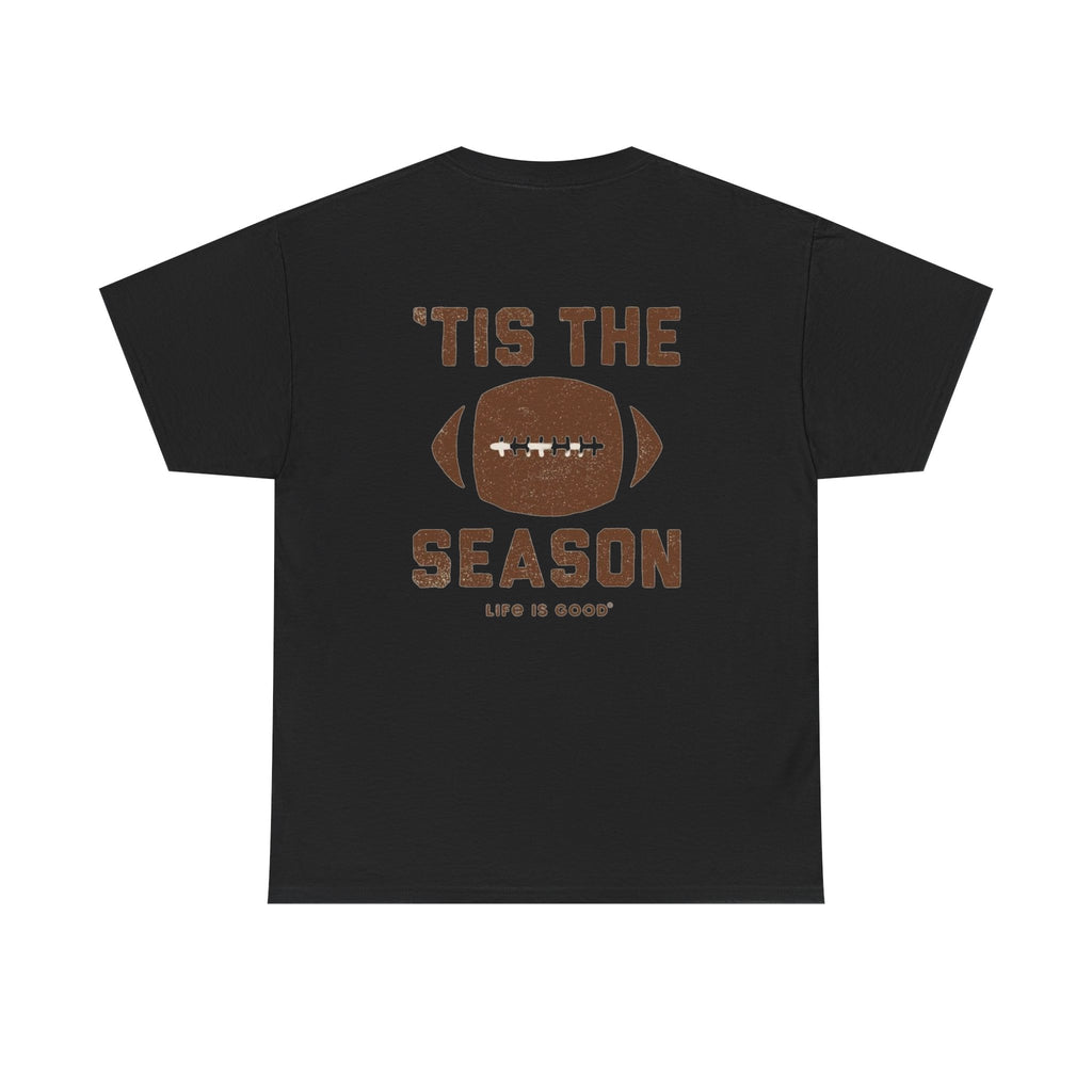 Football Mama T-Shirt — ’Tis the Season Football Mom Tee
