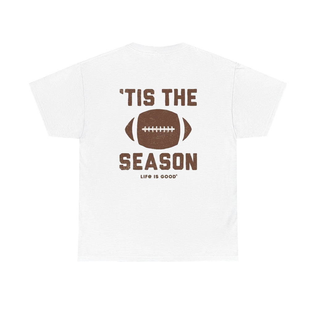 Football Mama T-Shirt — ’Tis the Season Football Mom Tee