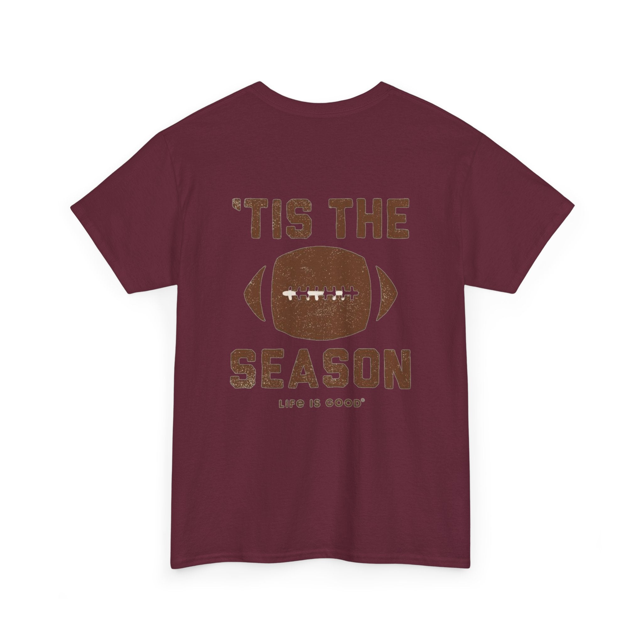 Football Mama T-Shirt — ’Tis the Season Football Mom Tee