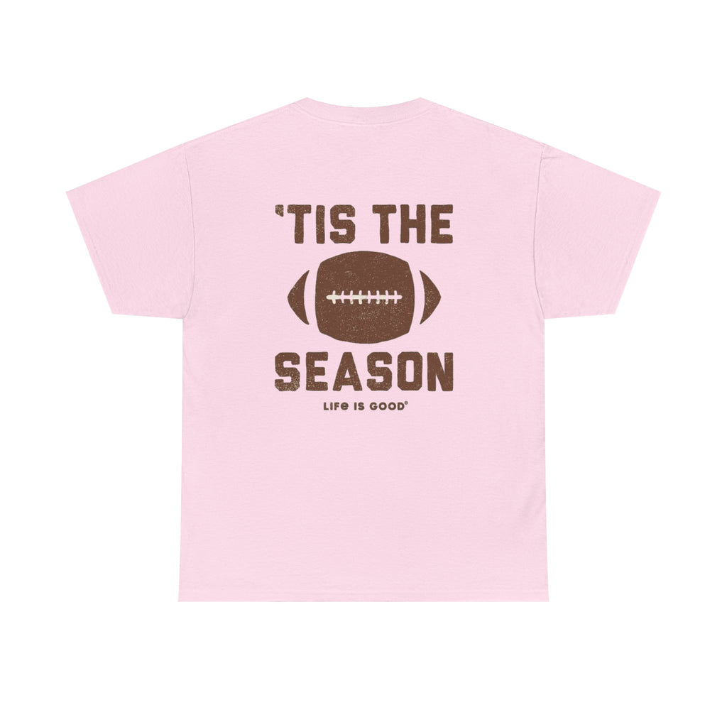 Football Mama T-Shirt — ’Tis the Season Football Mom Tee