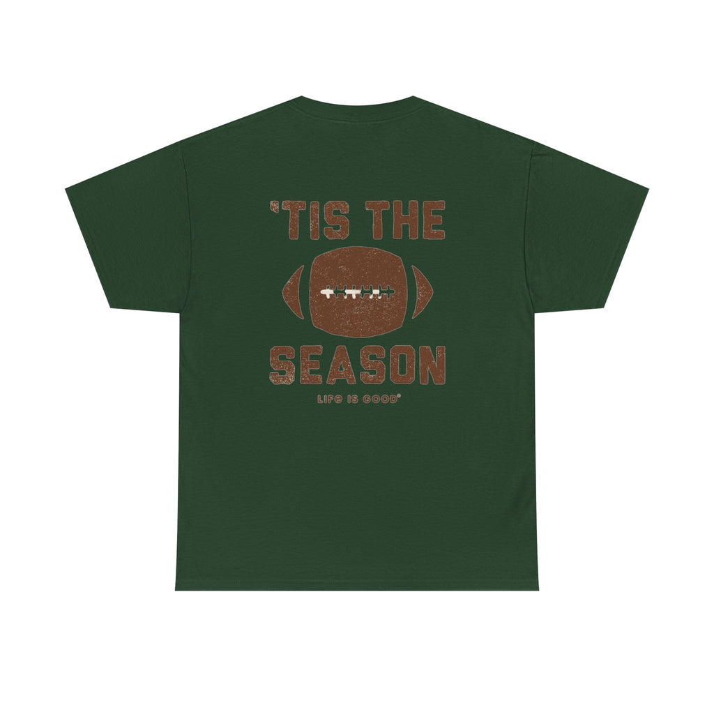 Football Mama T-Shirt — ’Tis the Season Football Mom Tee