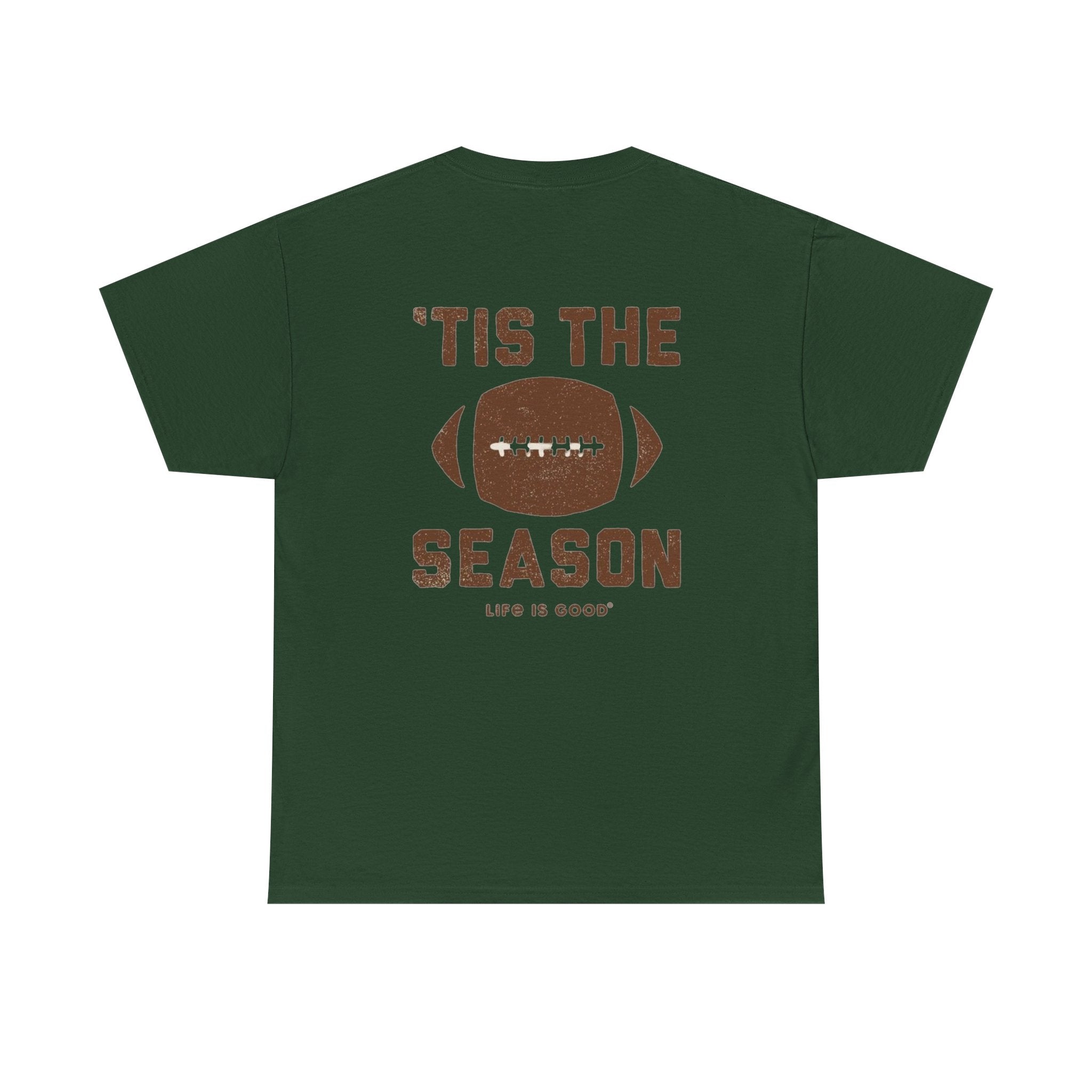 Football Mama T-Shirt — ’Tis the Season Football Mom Tee