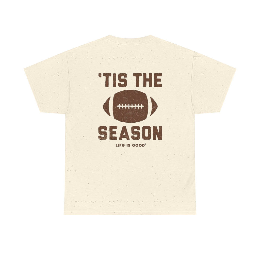 Football Mama T-Shirt — ’Tis the Season Football Mom Tee