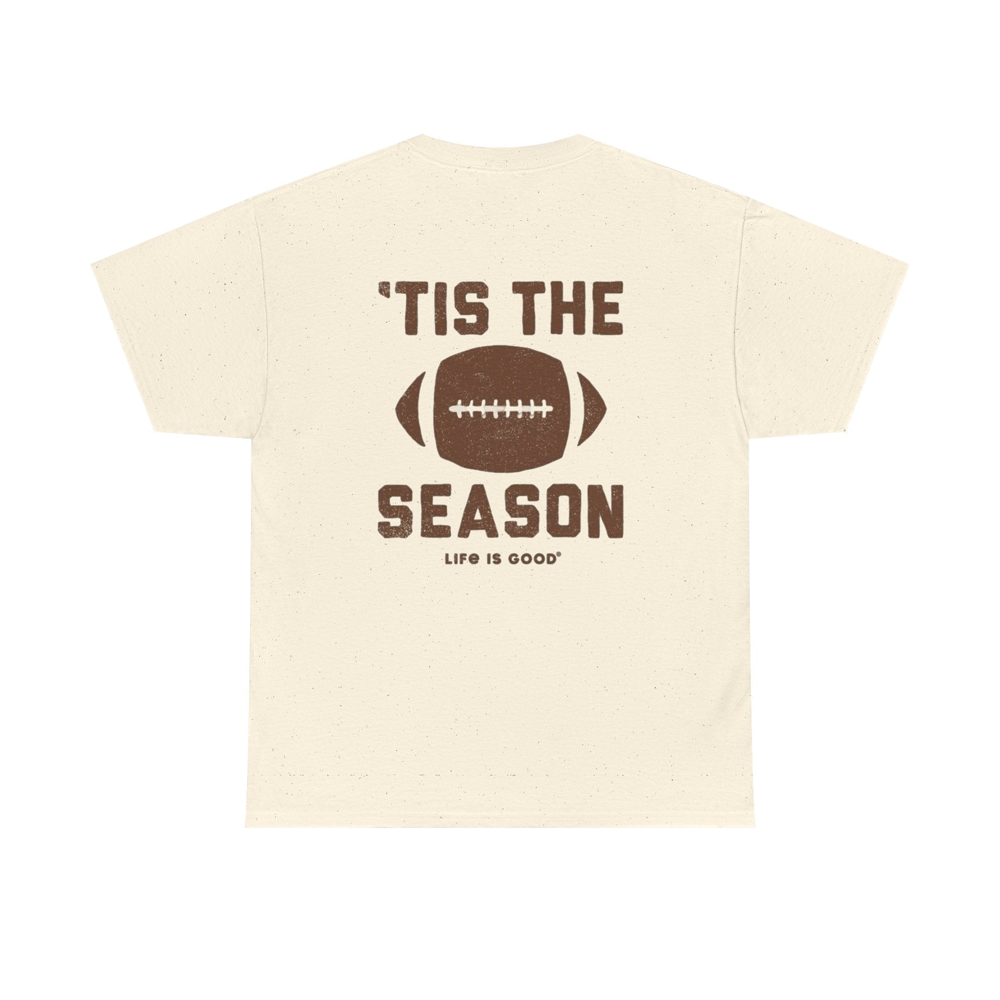 Football Mama T-Shirt — ’Tis the Season Football Mom Tee