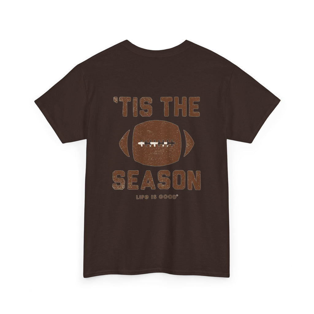 Football Mama T-Shirt — ’Tis the Season Football Mom Tee