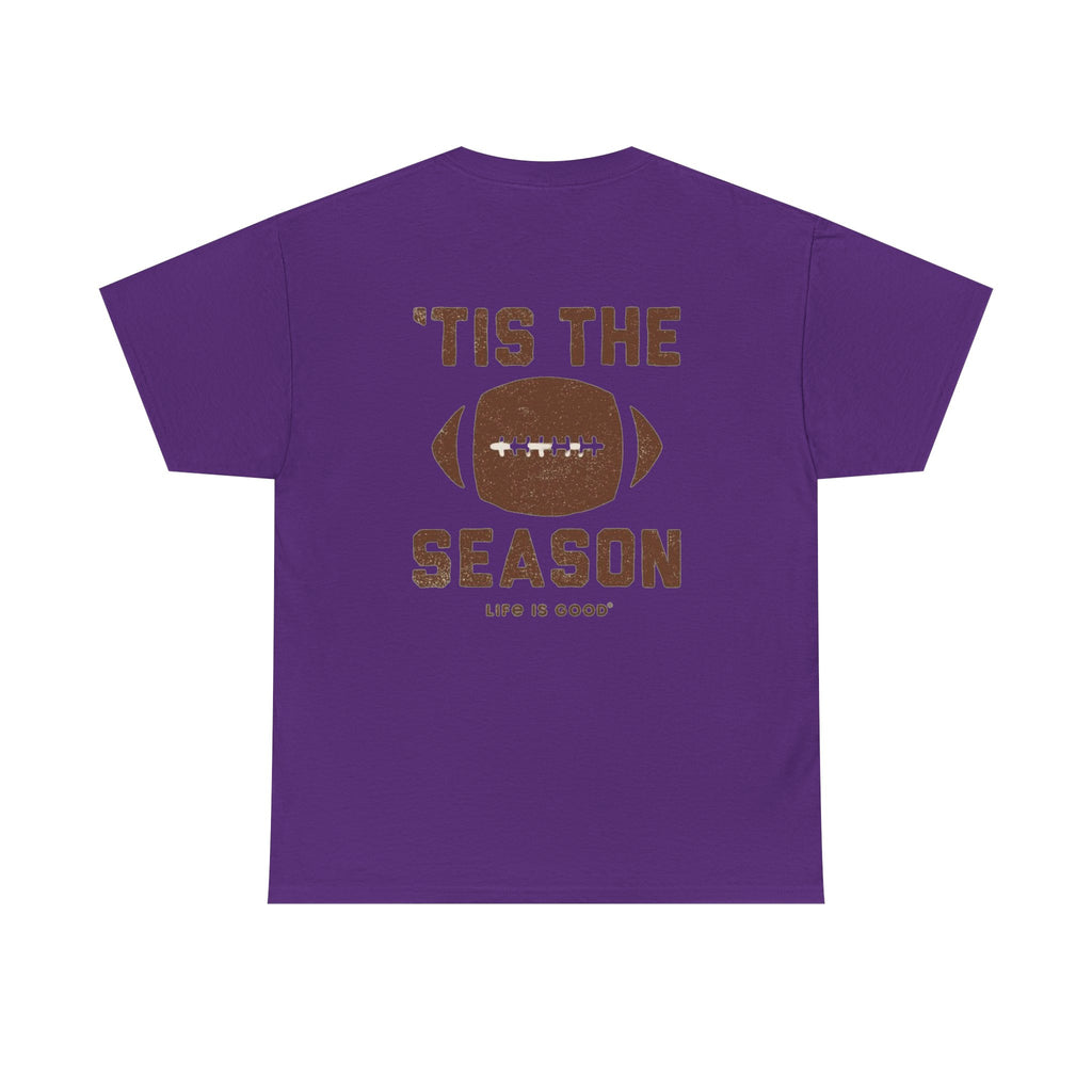 Football Mama T-Shirt — ’Tis the Season Football Mom Tee