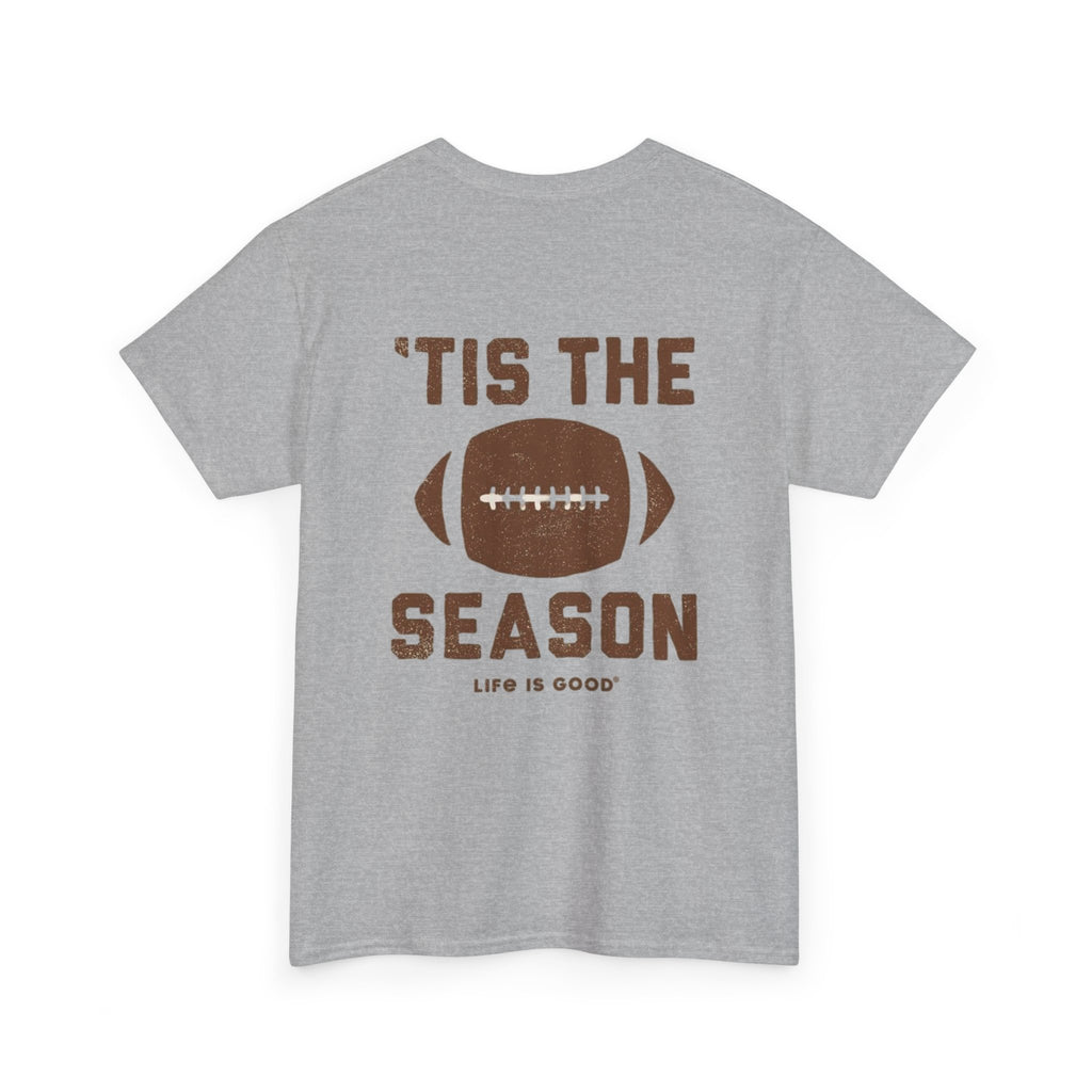 Football Mama T-Shirt — ’Tis the Season Football Mom Tee