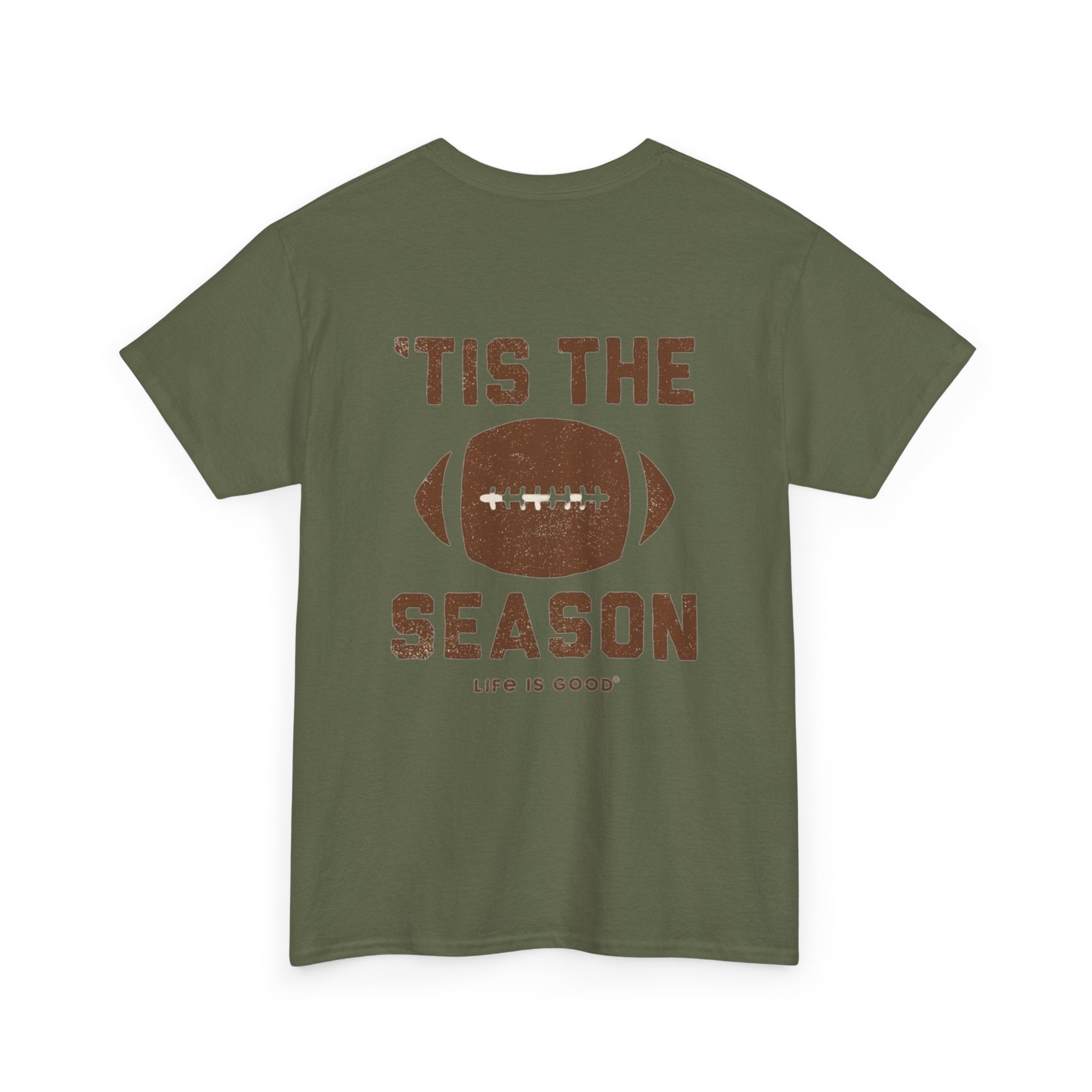Football Mama T-Shirt — ’Tis the Season Football Mom Tee