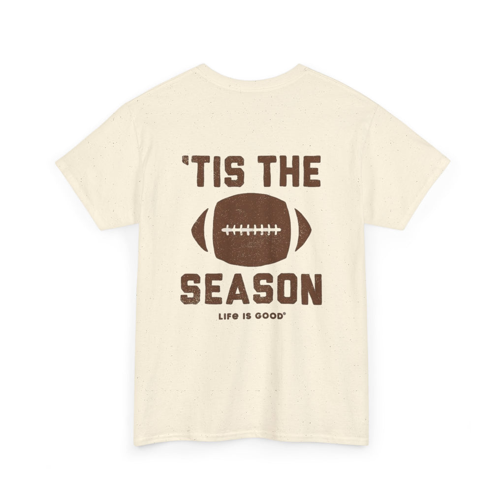 Football Mama T-Shirt — ’Tis the Season Football Mom Tee