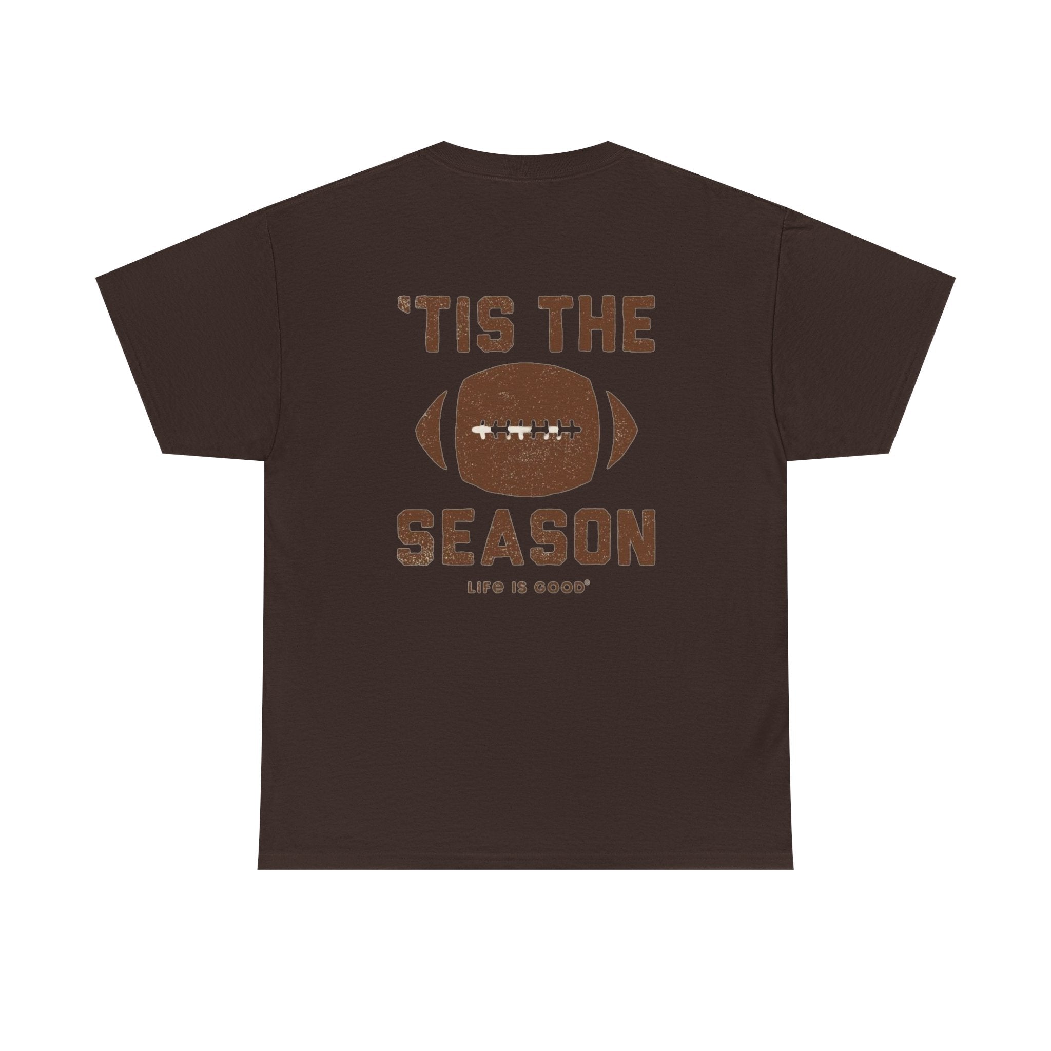 Football Mama T-Shirt — ’Tis the Season Football Mom Tee