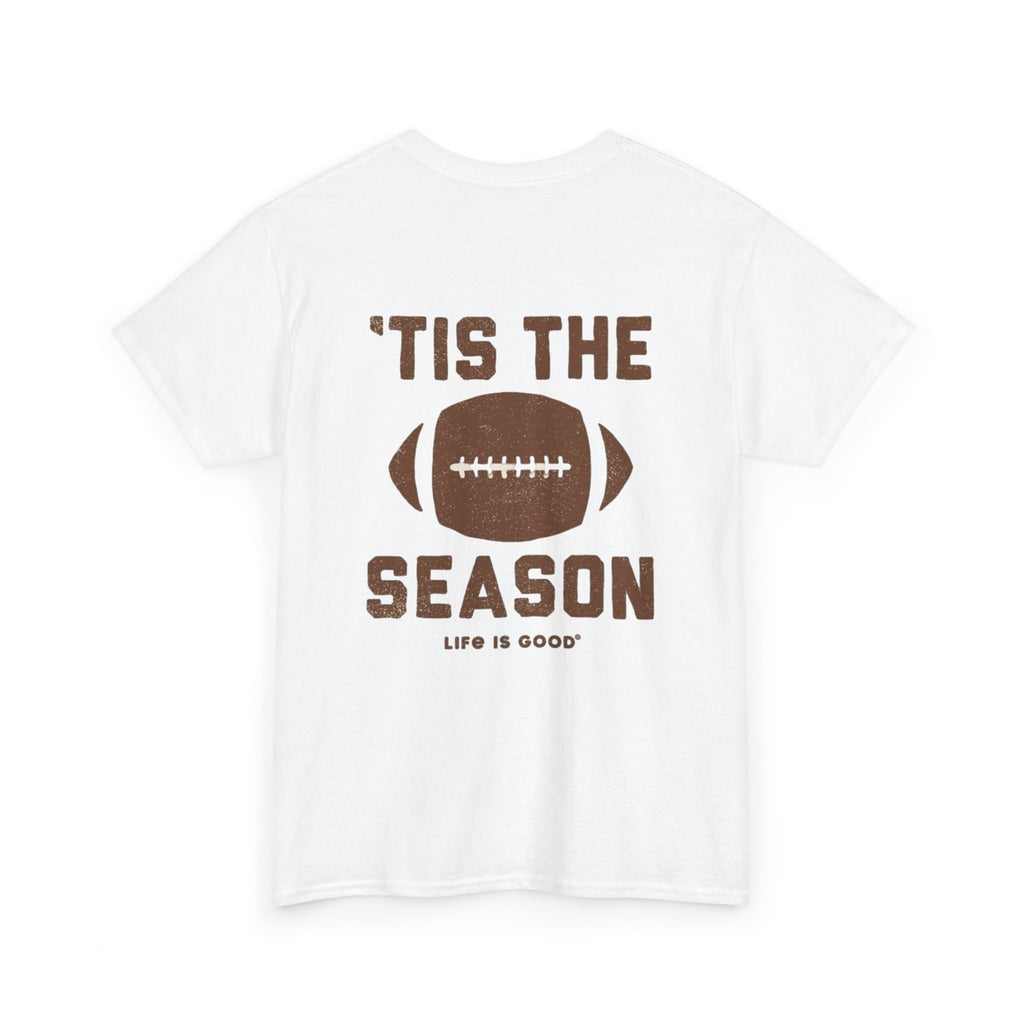 Football Mama T-Shirt — ’Tis the Season Football Mom Tee