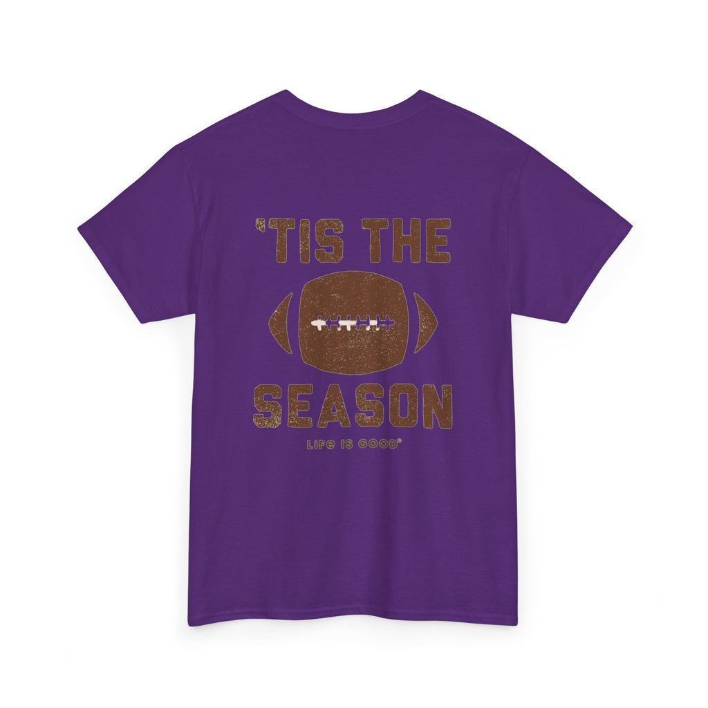 Football Mama T-Shirt — ’Tis the Season Football Mom Tee