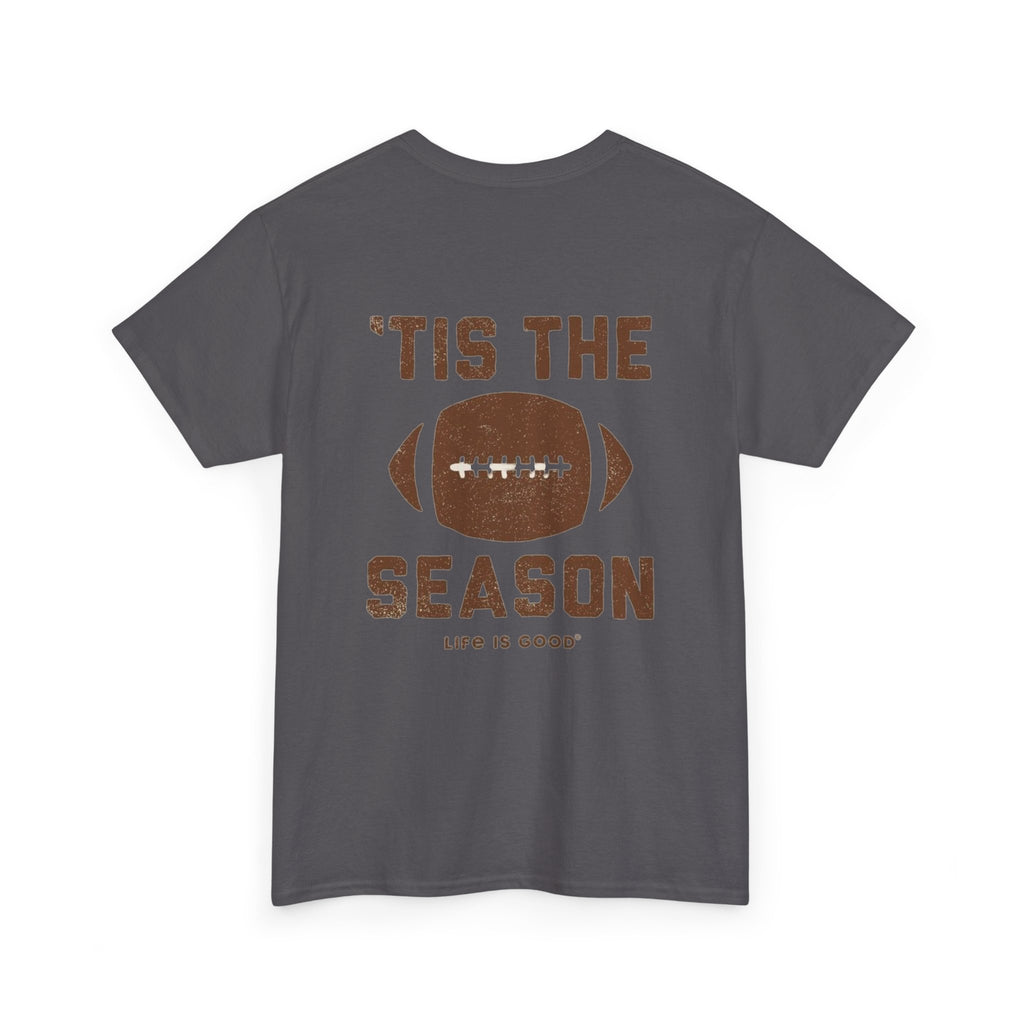 Football Mama T-Shirt — ’Tis the Season Football Mom Tee
